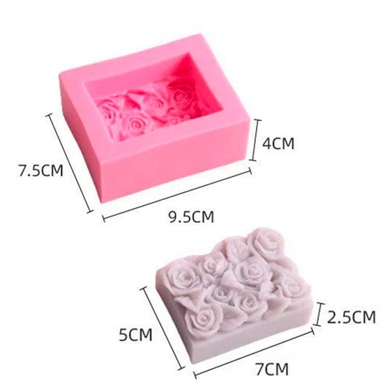 Silicone soap mold 6 Silicone soap mold 6