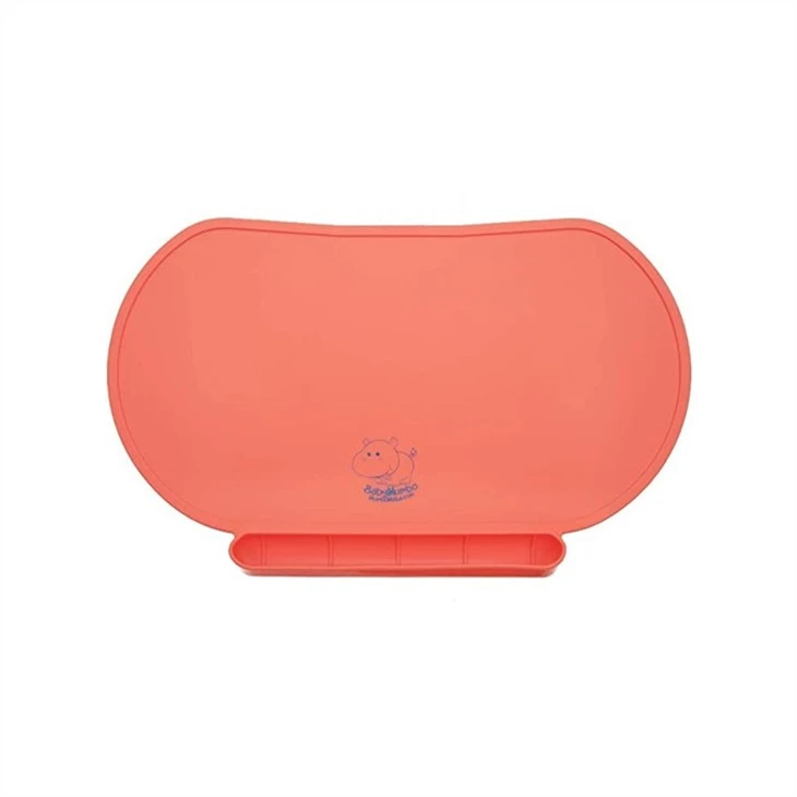 cute baby place mat silicone